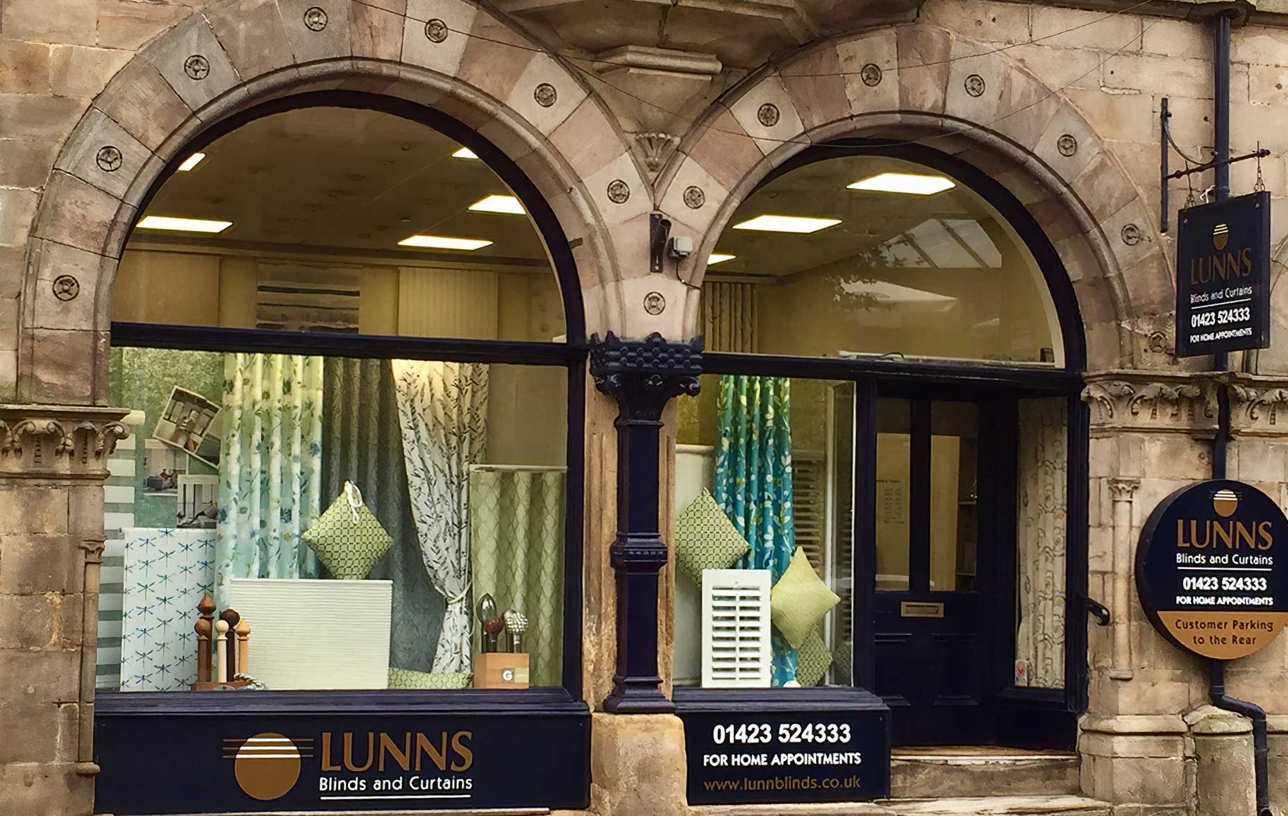 Lunns Blinds Harrogate Showroom